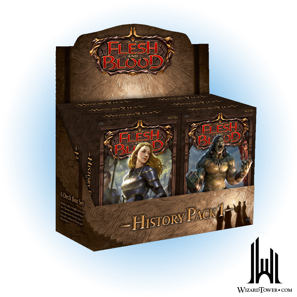 Flesh and Blood History Pack 1 Blitz Deck - Set of All 6