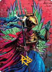 Hazoret, Godseeker (52/54) Art Card (ADFT) - Gold-Stamped Signature