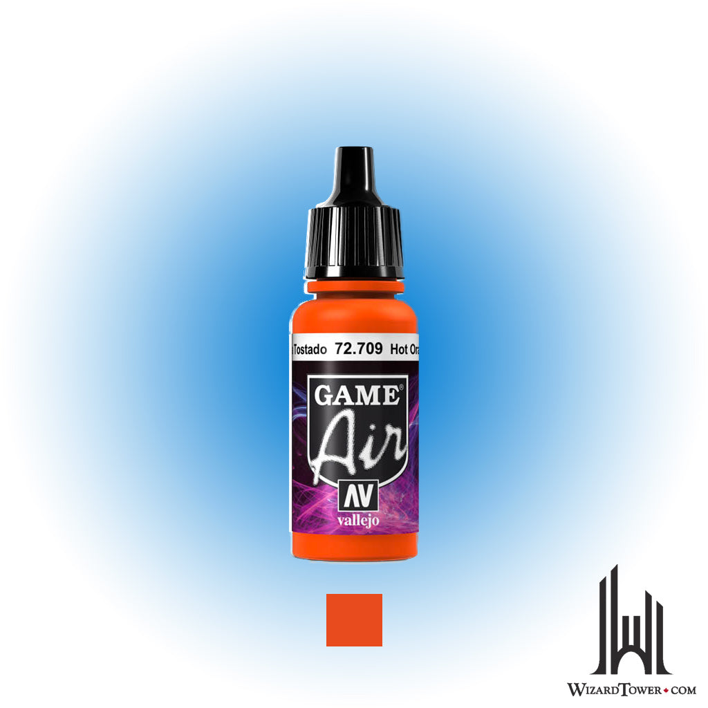 Vallejo Game Air Hot Orange 709 - 17ml