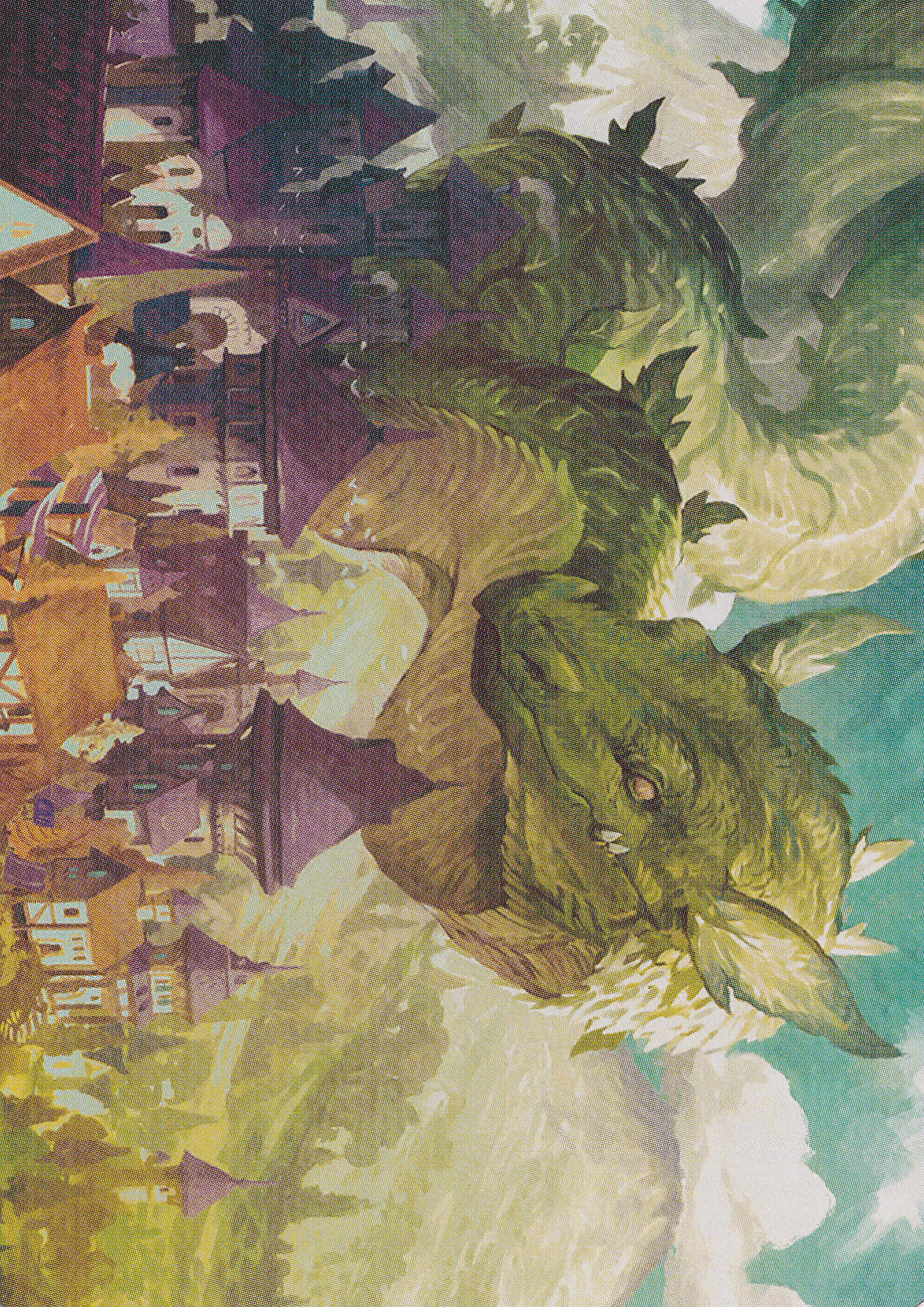 Beanstalk Wurm (23/81) Art Card