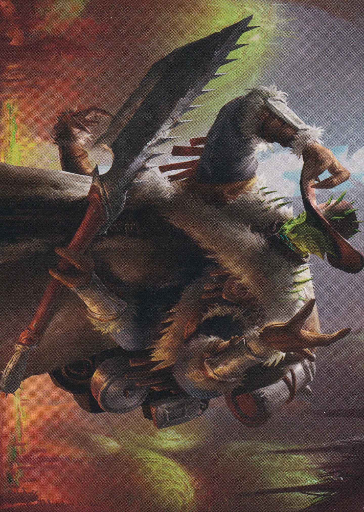 Hardbristle Bandit (13/54) Art Card