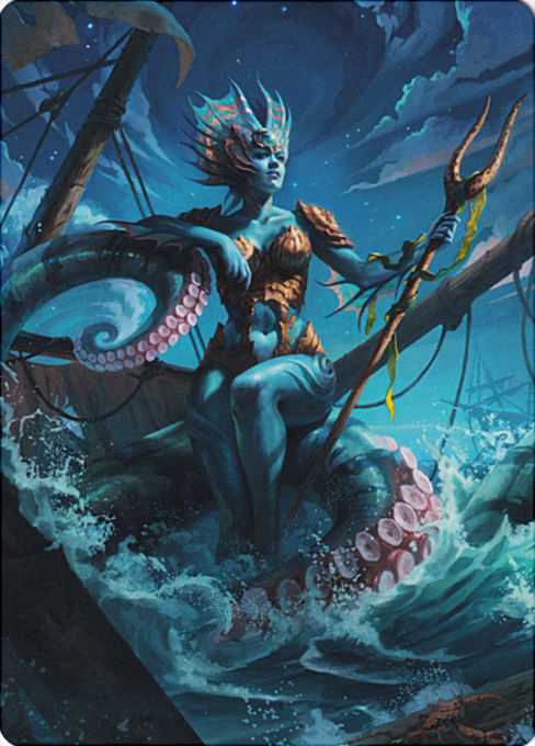 Kiora, the Rising Tide (30/54) Art Card