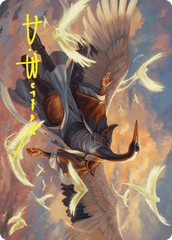 Kykar, Zephyr Awakener (16/54) Art Card (AFDN) - Gold-Stamped Signature