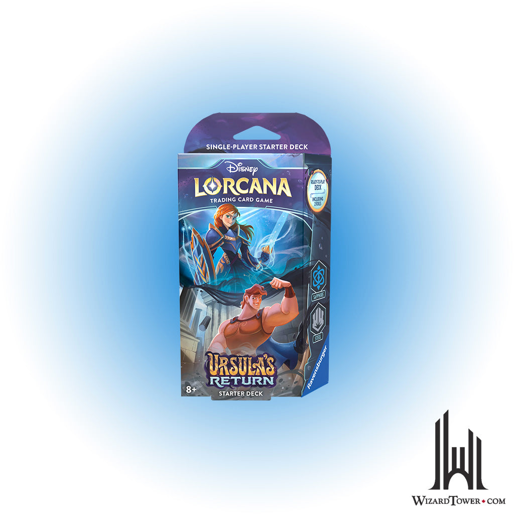 Disney Lorcana Ursula's Return Starter Deck - Sapphire / Steel