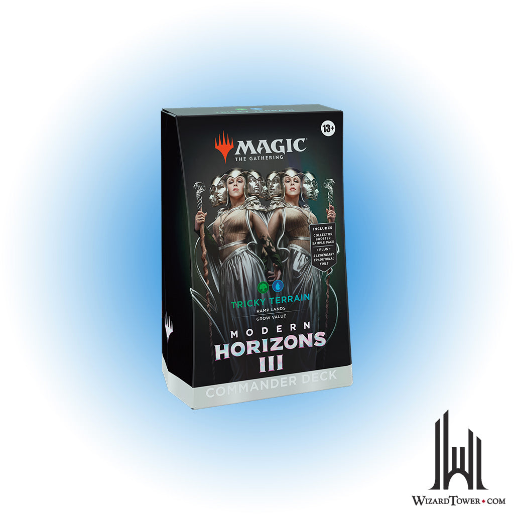Magic the Gathering Modern Horizons 3 Commander Deck - Tricky Terrain (UG)