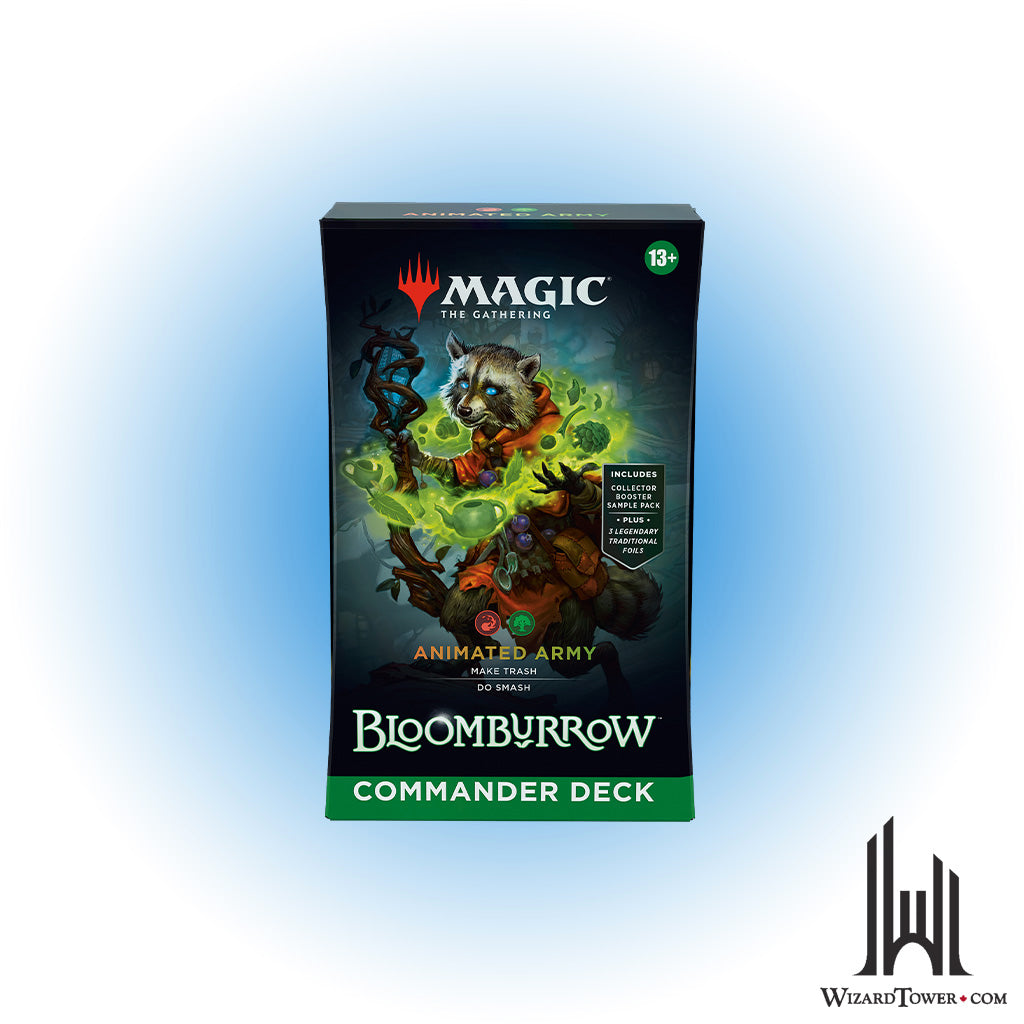 Magic the Gathering Bloomburrow Commander Deck - Animated Army (RG)