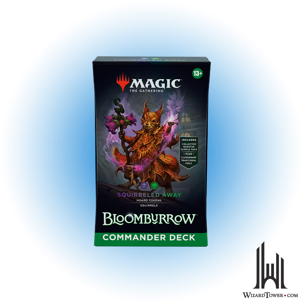 Magic the Gathering Bloomburrow Commander Deck - Squirreled Away (BG)