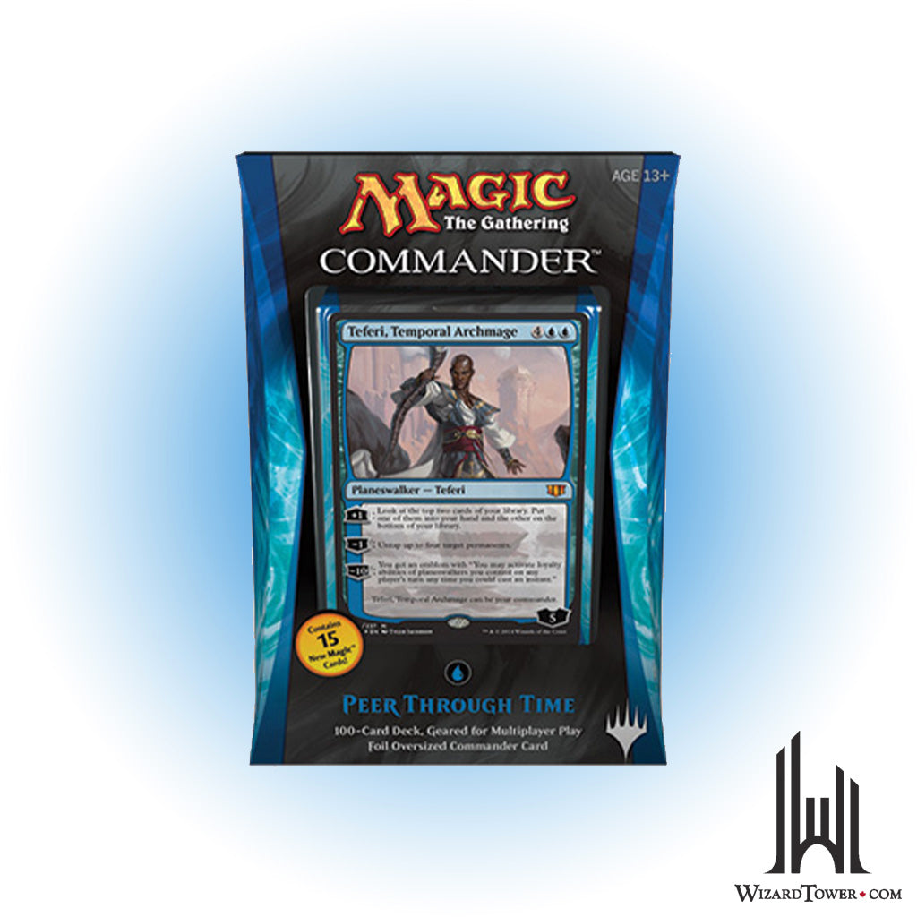 Magic the Gathering Commander 2014 Commander Deck - Peer Through Time (U)