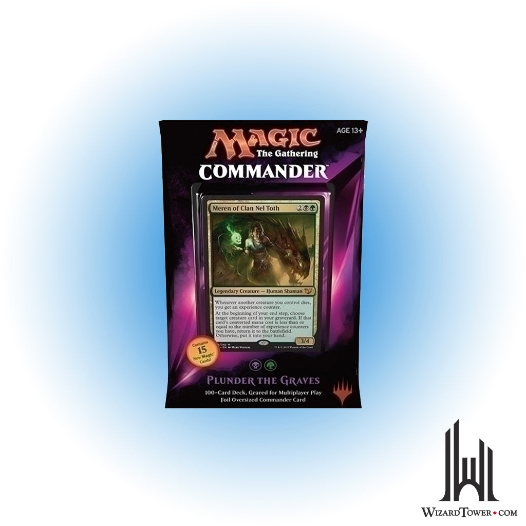 Magic the Gathering Commander 2015 Commander Deck - Plunder the Graves (BG)