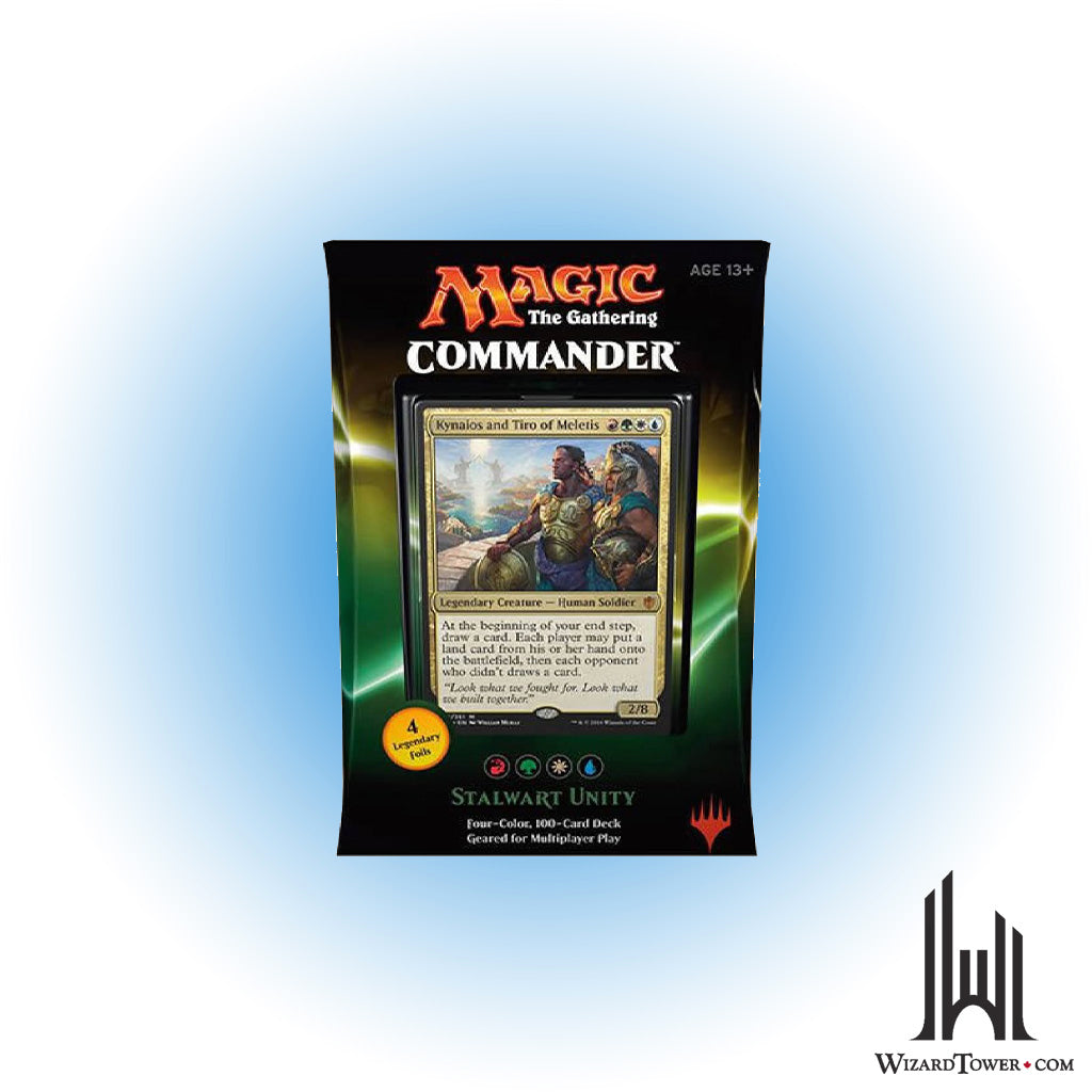 Magic the Gathering Commander 2016 Commander Deck - Stalwart Unity (RGWU)