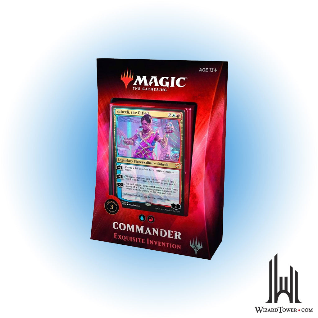 Magic the Gathering Commander 2018 Commander Deck - Exquisite Invention (UR)