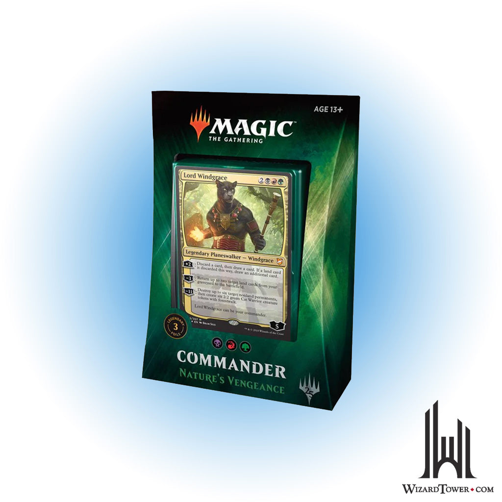 Magic the Gathering Commander 2018 Commander Deck - Nature's Vengeance (BRG)