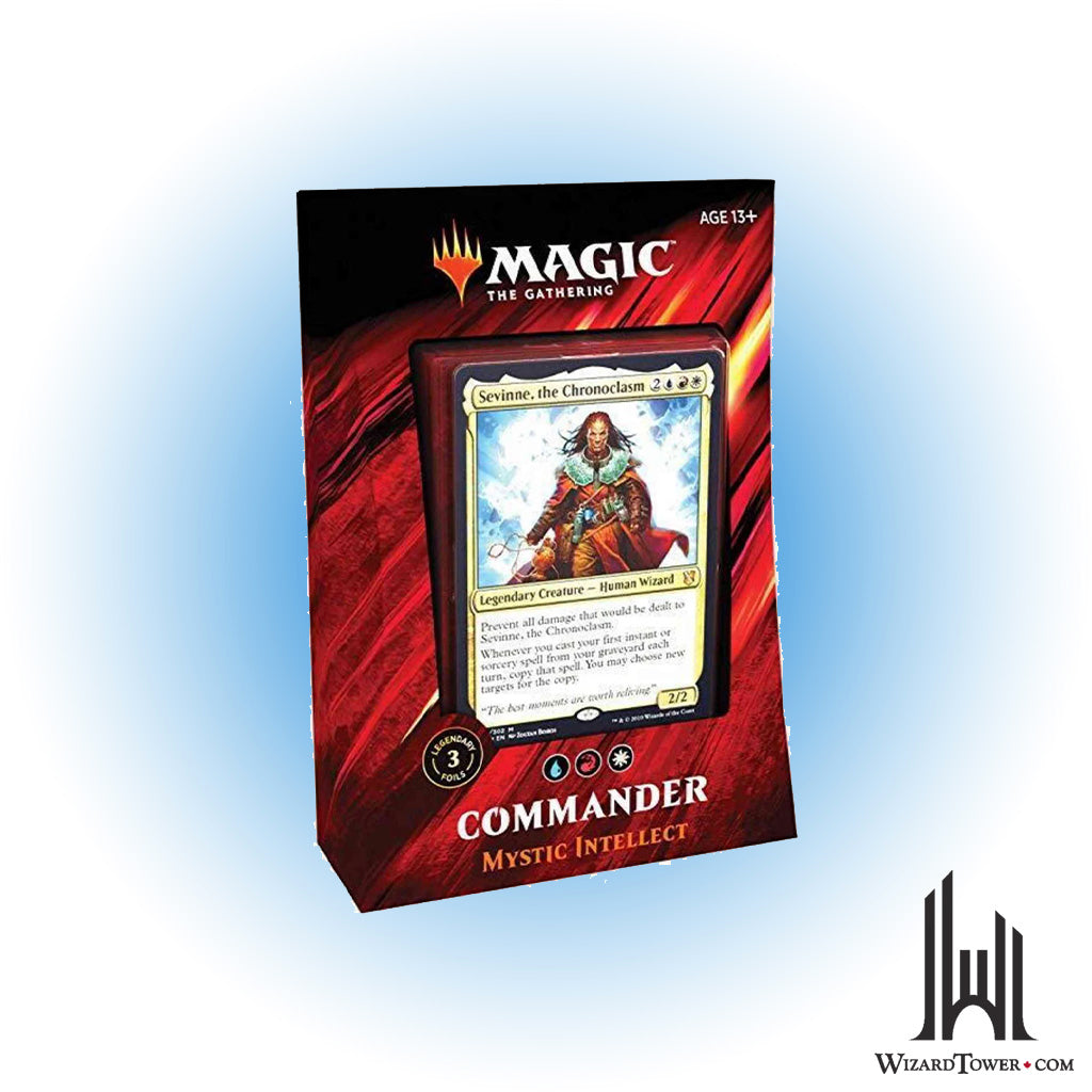 Magic the Gathering Commander 2019 Commander Deck - Mystic Intellect (URW)