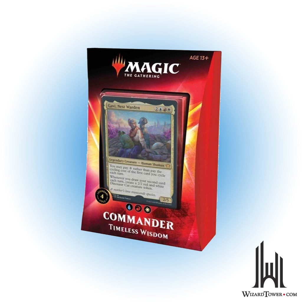 Magic the Gathering Commander 2020 Commander Deck - Timeless Wisdom (URW)