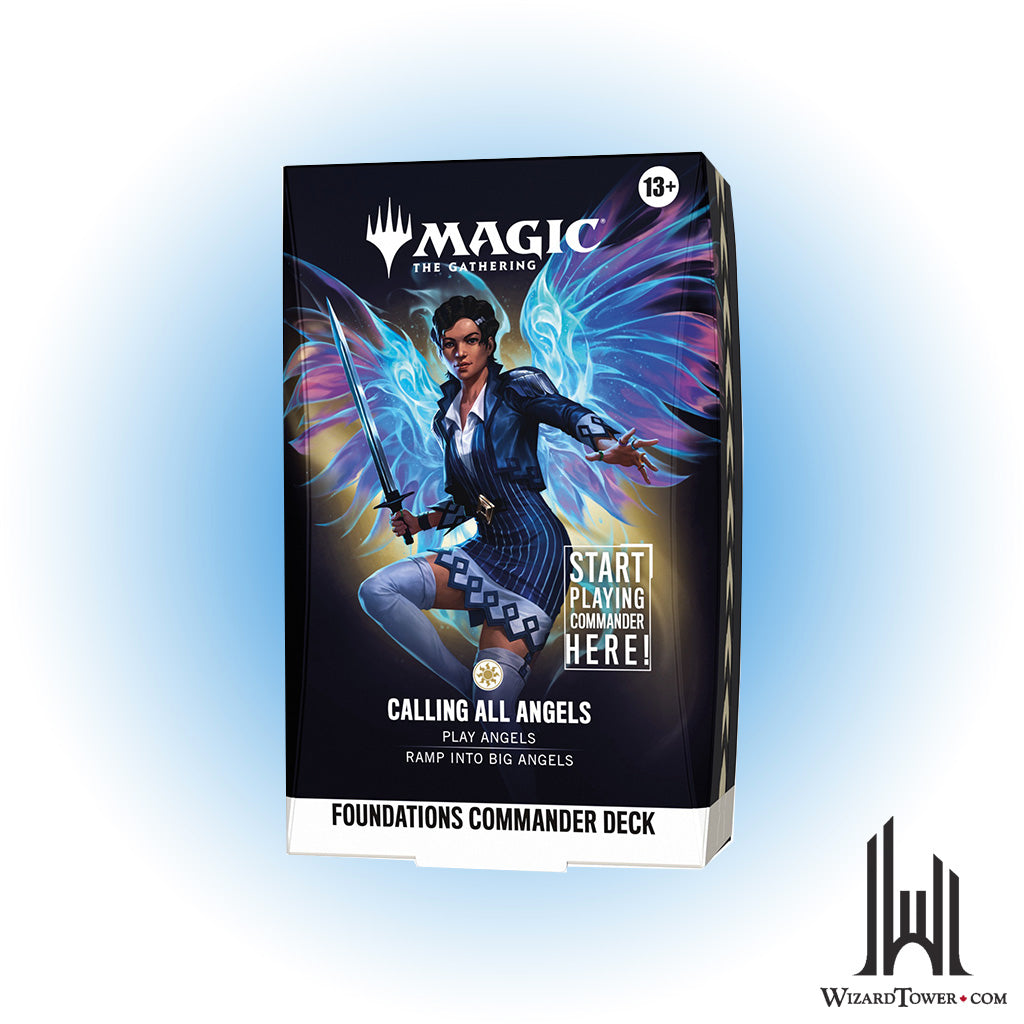 Magic the Gathering Foundations Commander Deck - Calling All Angels (W)