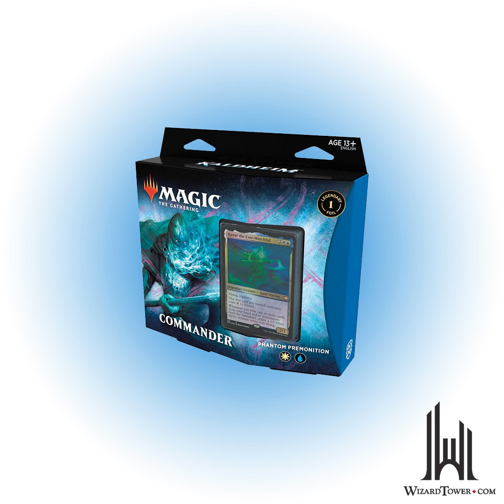 Magic the Gathering Kaldheim Commander Deck - Phantom Premonition (WU)