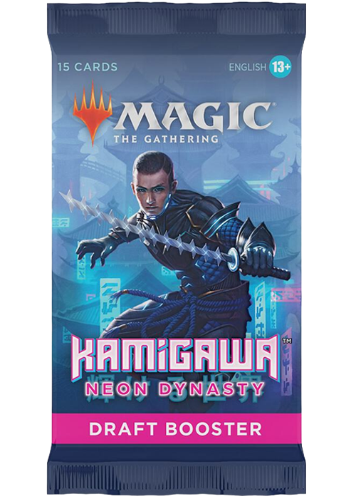 Magic the Gathering Kamigawa Neon Dynasty Draft Booster Pack