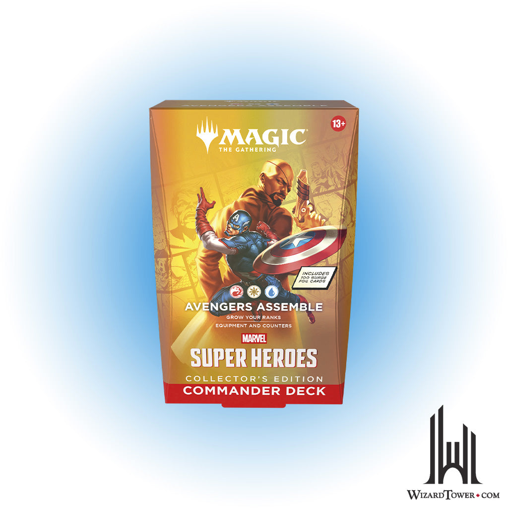 Magic the Gathering Marvel Super Heroes Collector Commander Deck - Avengers Assemble (RWU)