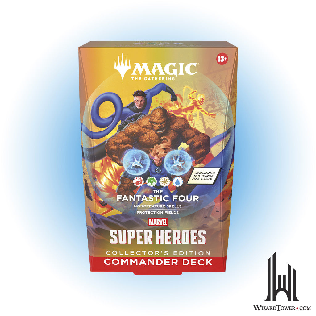 Magic the Gathering Marvel Super Heroes Collector Commander Deck - The Fantastic Four (RGWU)