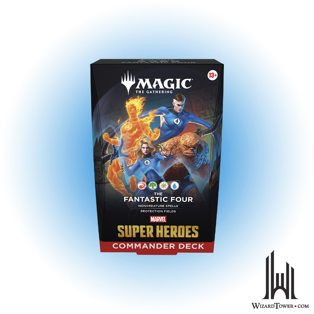 Magic the Gathering Marvel Super Heroes Commander Deck - The Fantastic Four (RGWU)