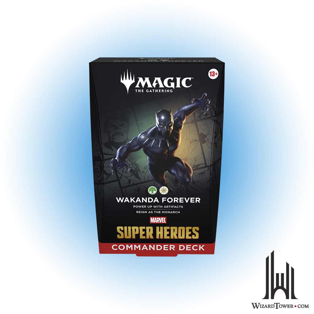 Magic the Gathering Marvel Super Heroes Commander Deck - Wakanda Forever (GW)
