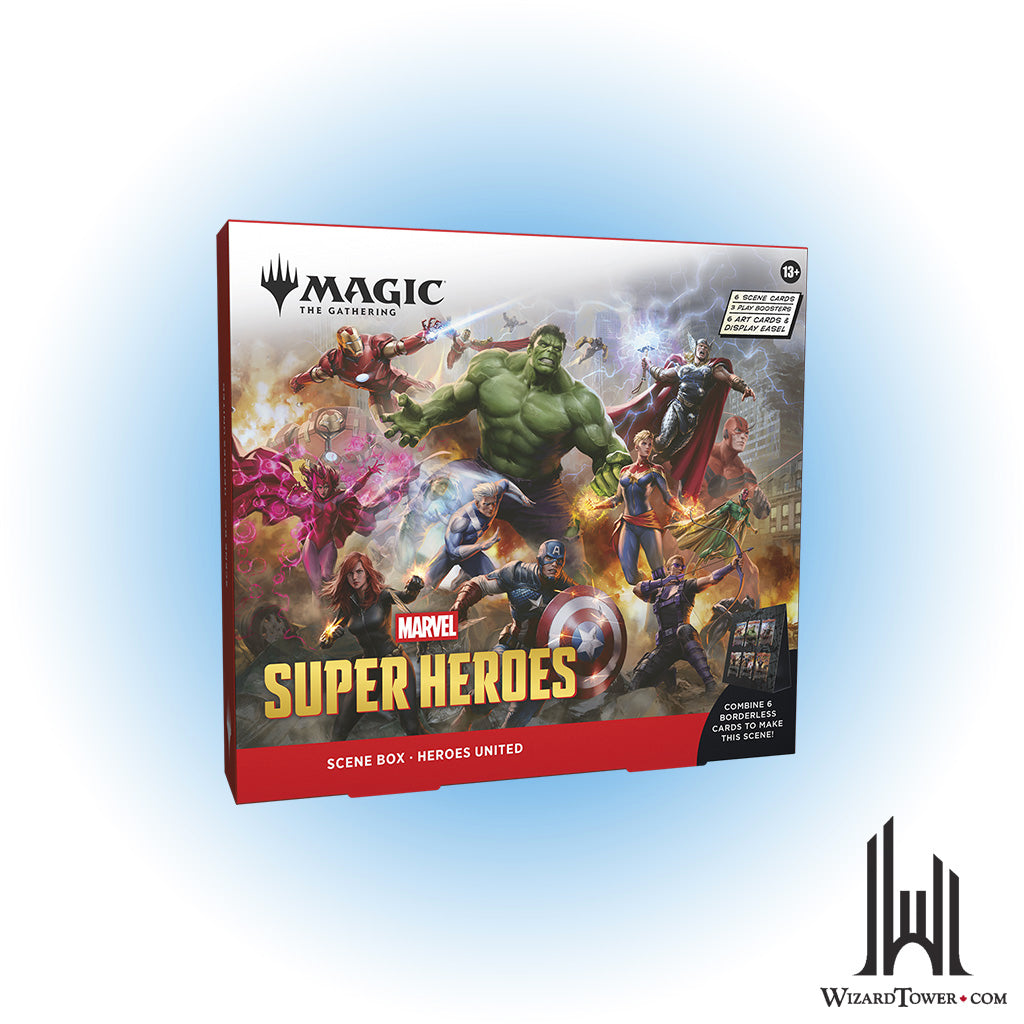 Magic the Gathering Marvel Super Heroes Scene Box - Heroes United