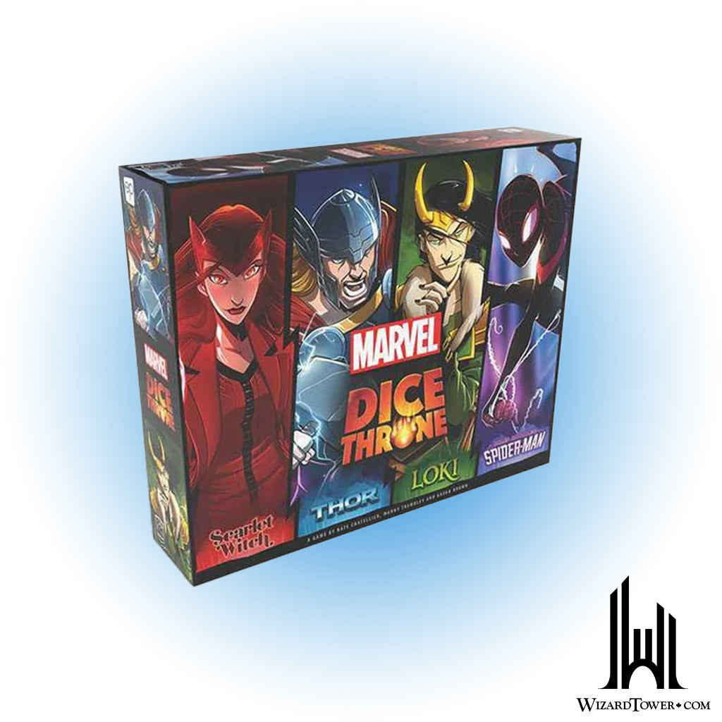Dice Throne - Marvel - Scarlet Witch / Thor / Loki / Spider-Man