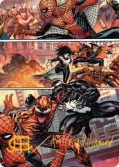 Maximum Carnage (46/54) Art Card (ASMP) - Gold-Stamped Signature