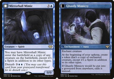 Mirrorhall Mimic // Ghastly Mimicry - Foil