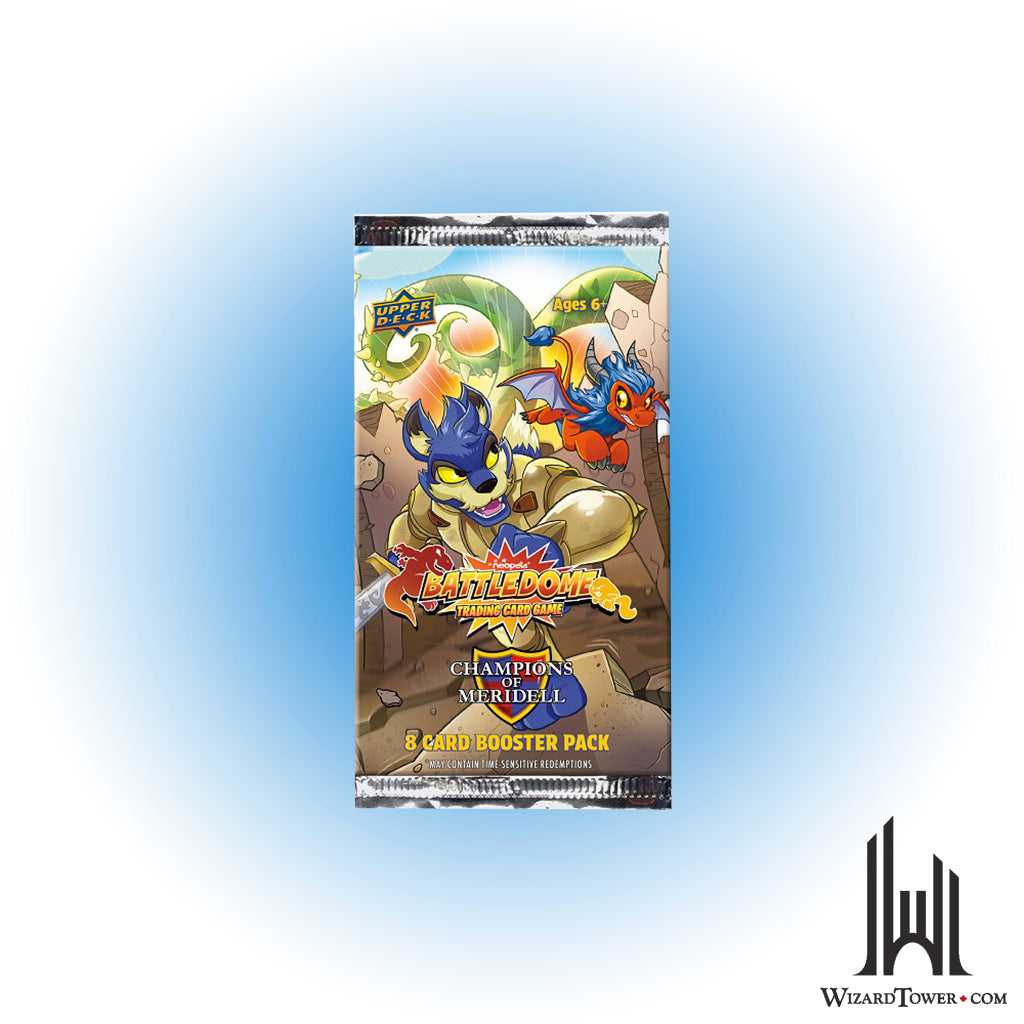 Neopets Battledome Champions of Meridell Booster Pack