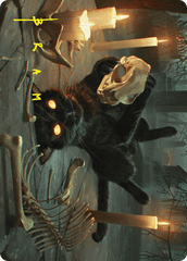 Nine-Lives Familiar (08/54) Art Card (AFDN) - Gold-Stamped Signature