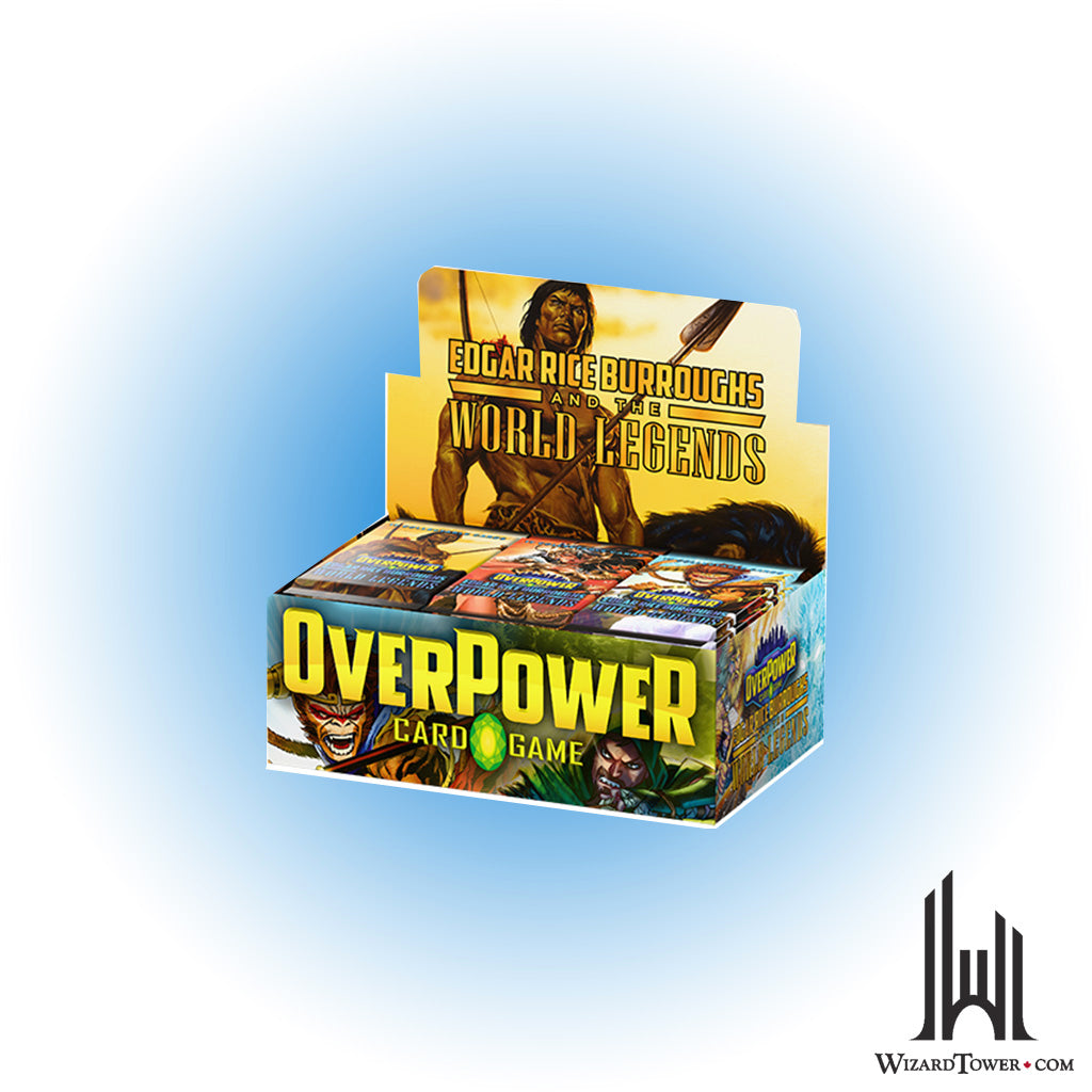 Overpower Edgar Rice Burroughs and the World Legends Booster Box