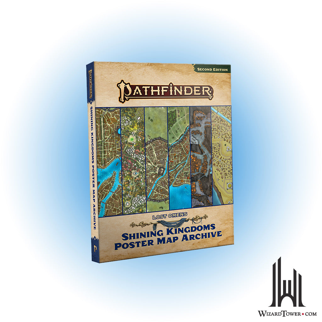 Pathfinder 2nd Edition - Lost Omens - Shining Kingdoms Poster Map Archive