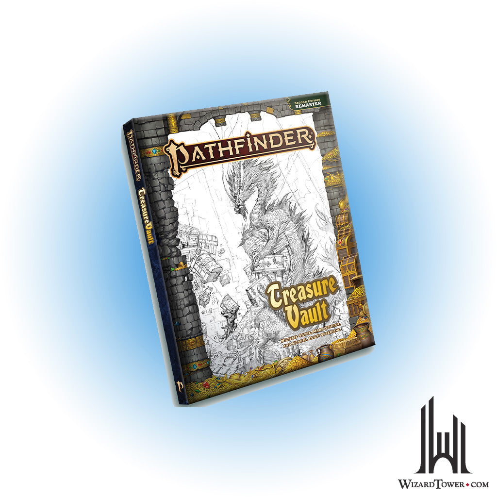 Pathfinder 2nd Edition Book - Treasure Vault Remastered - Sketch Cover Edition