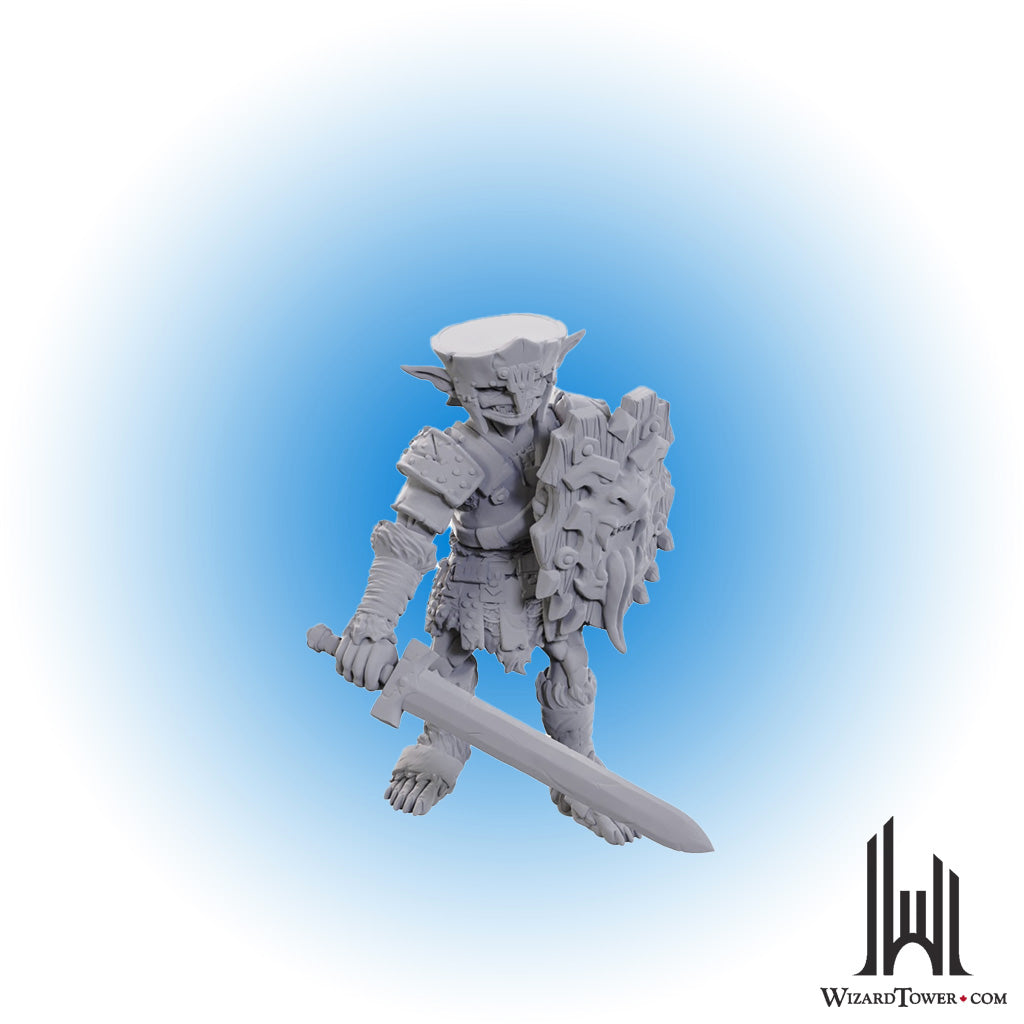 Unpainted Miniature - Pathfinder - Hobgoblin Soldier