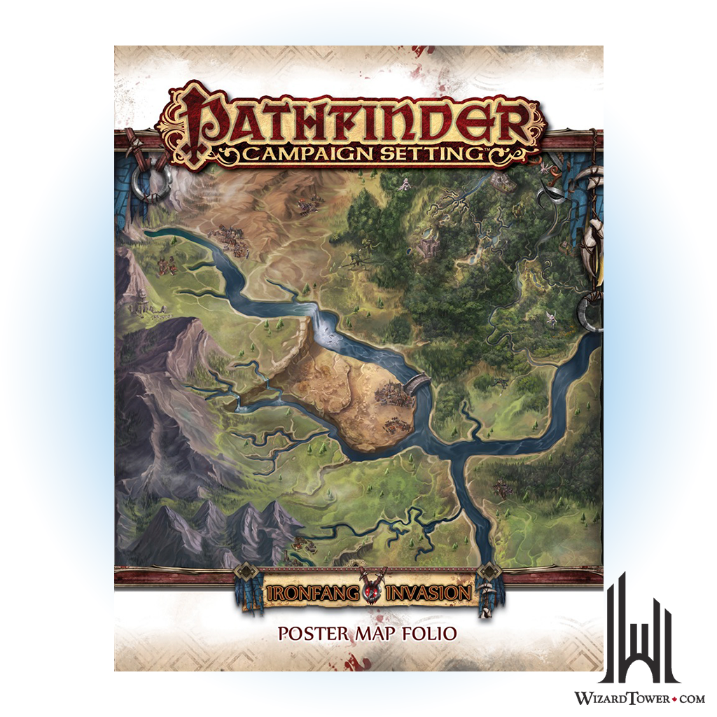 Pathfinder Campaign Map Folio - Ironfang Invasion