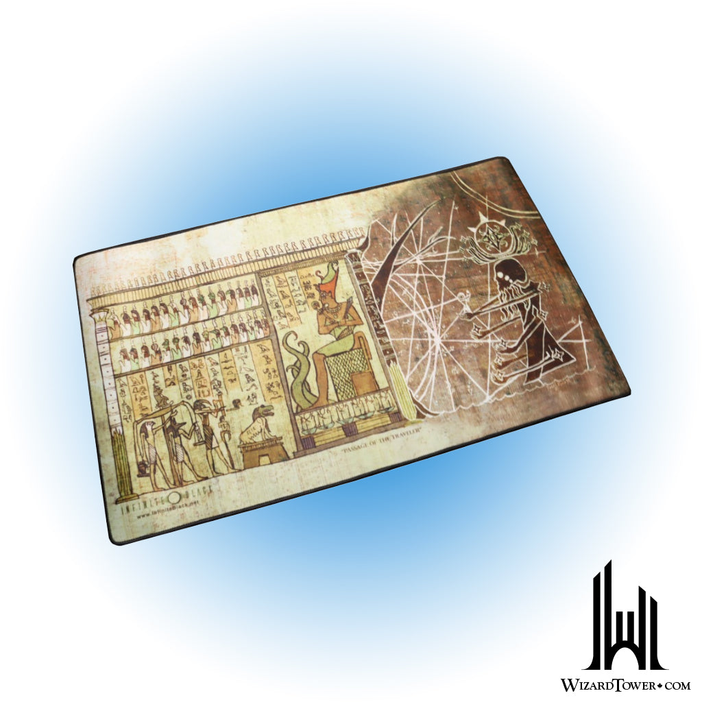 Playmat - Passage of the Traveler (Black Stitched)