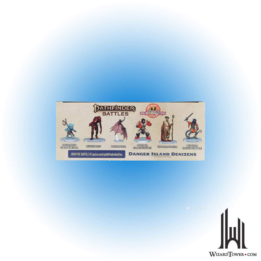 Pathfinder Battles Figures - Fists of the Ruby Phoenix - Danger Island Denizens