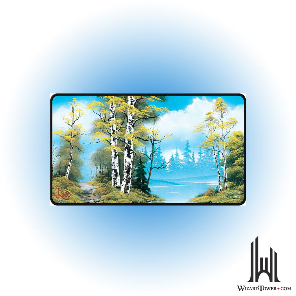 Playmat - Bob Ross - Lakeside Path (Stitched)