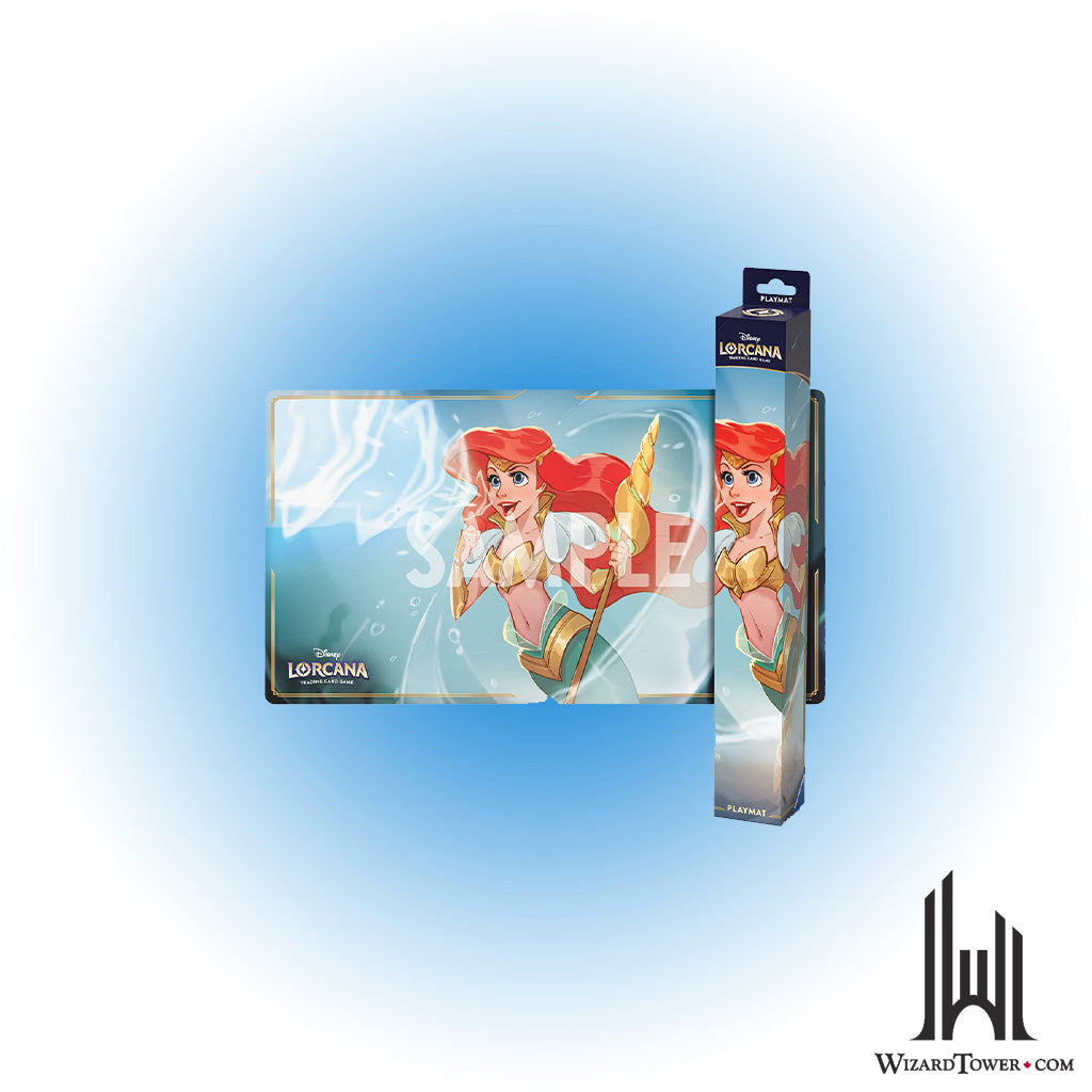 Playmat - Disney Lorcana Winterspell Ariel, Sonic Warrior