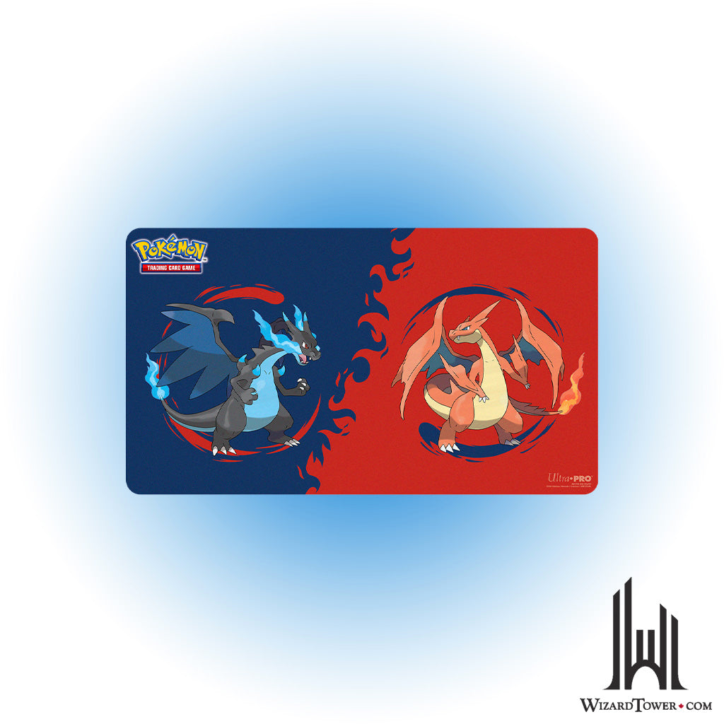 Playmat - Pokemon - Mega Charizard X & Mega Charizard Y