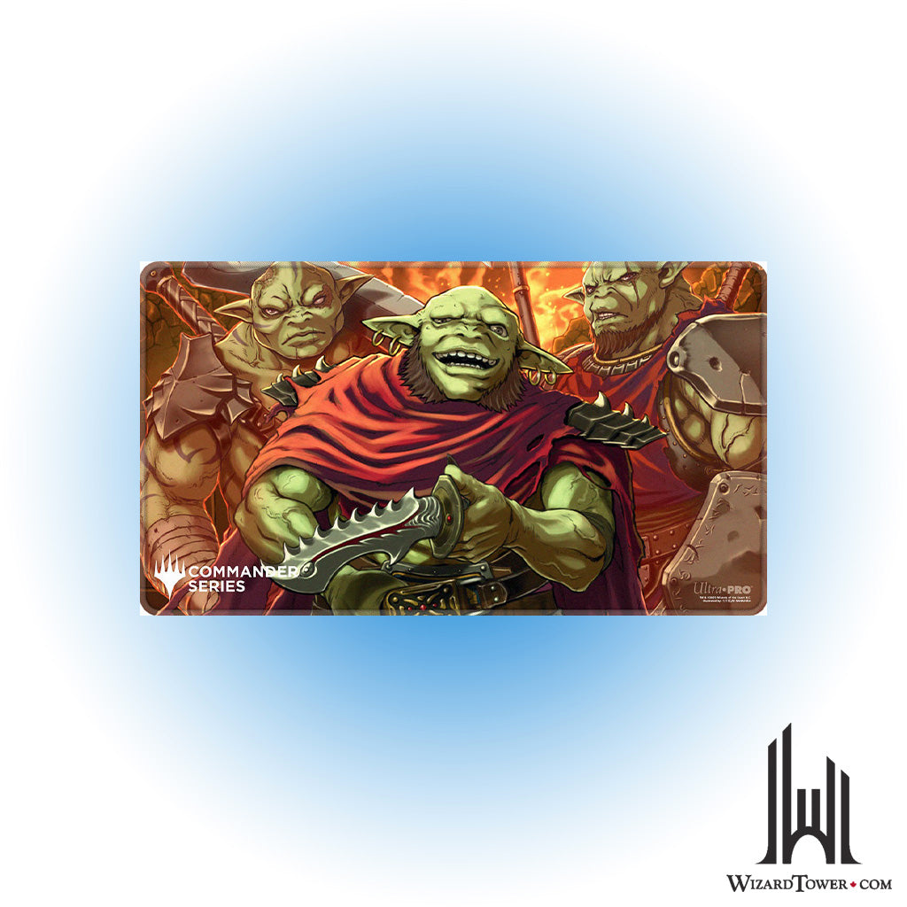 Playmat - Comander Series - Krenko (Black Stitched)