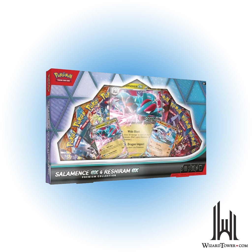 Pokemon Salamence Ex & Reshiram EX Box