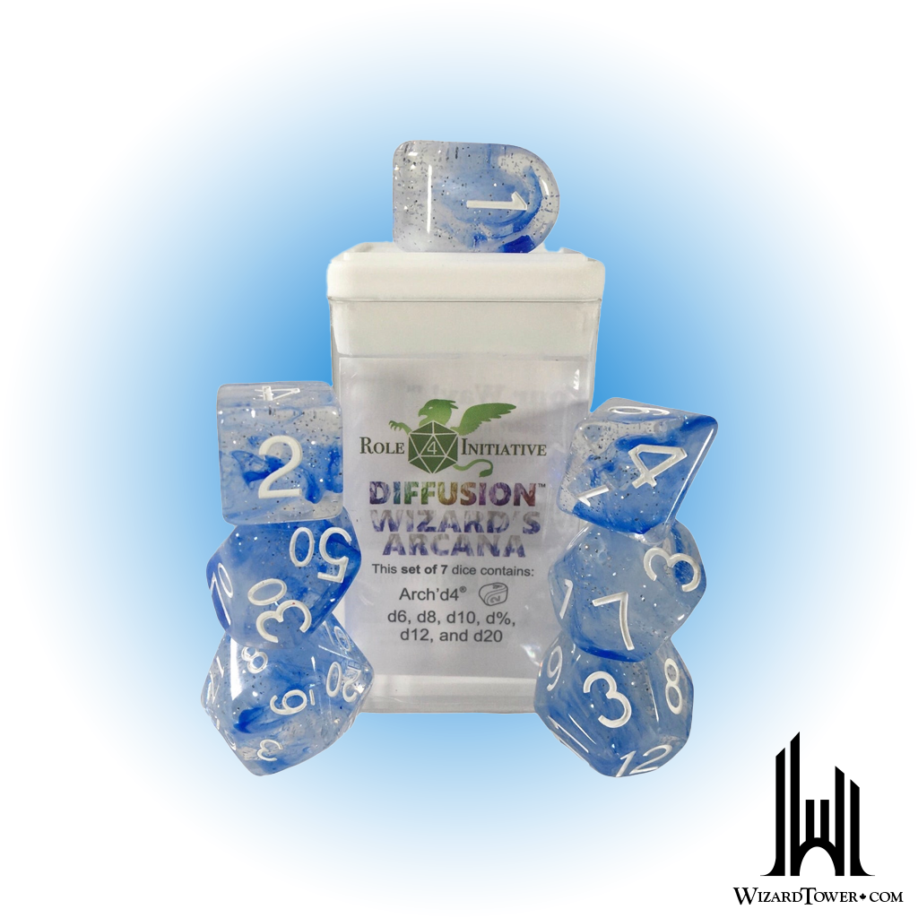 Dice Set - Diffusion Wizard's Arcana Symbol 7ct