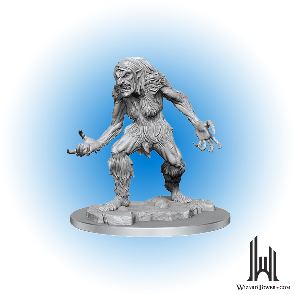 Unpainted Miniature - Dungeons & Dragons - Ice Troll