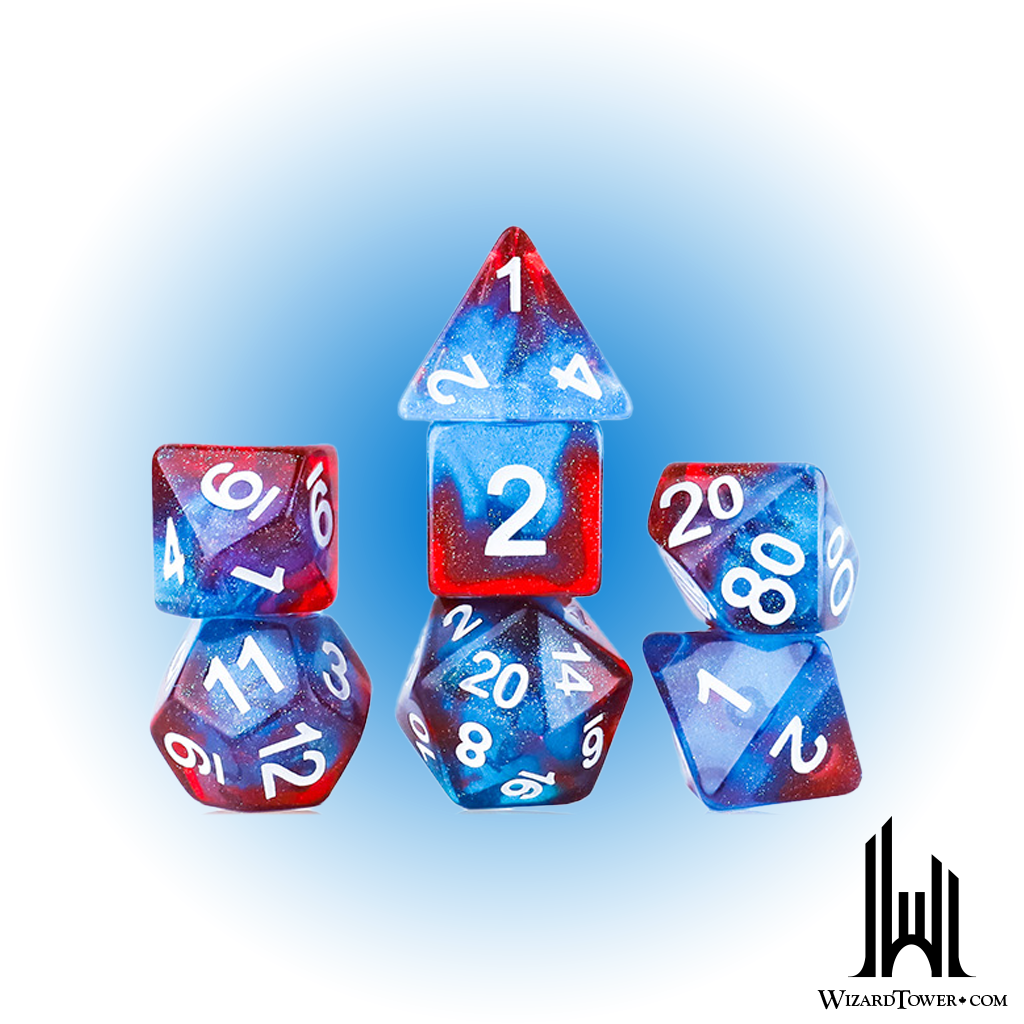 Dice Set - Celestial Starry Skies 7ct
