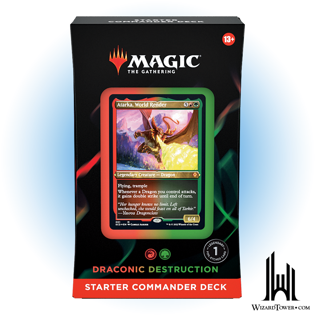 Magic the Gathering Starter Commander Deck - Draconic Destruction (RG)