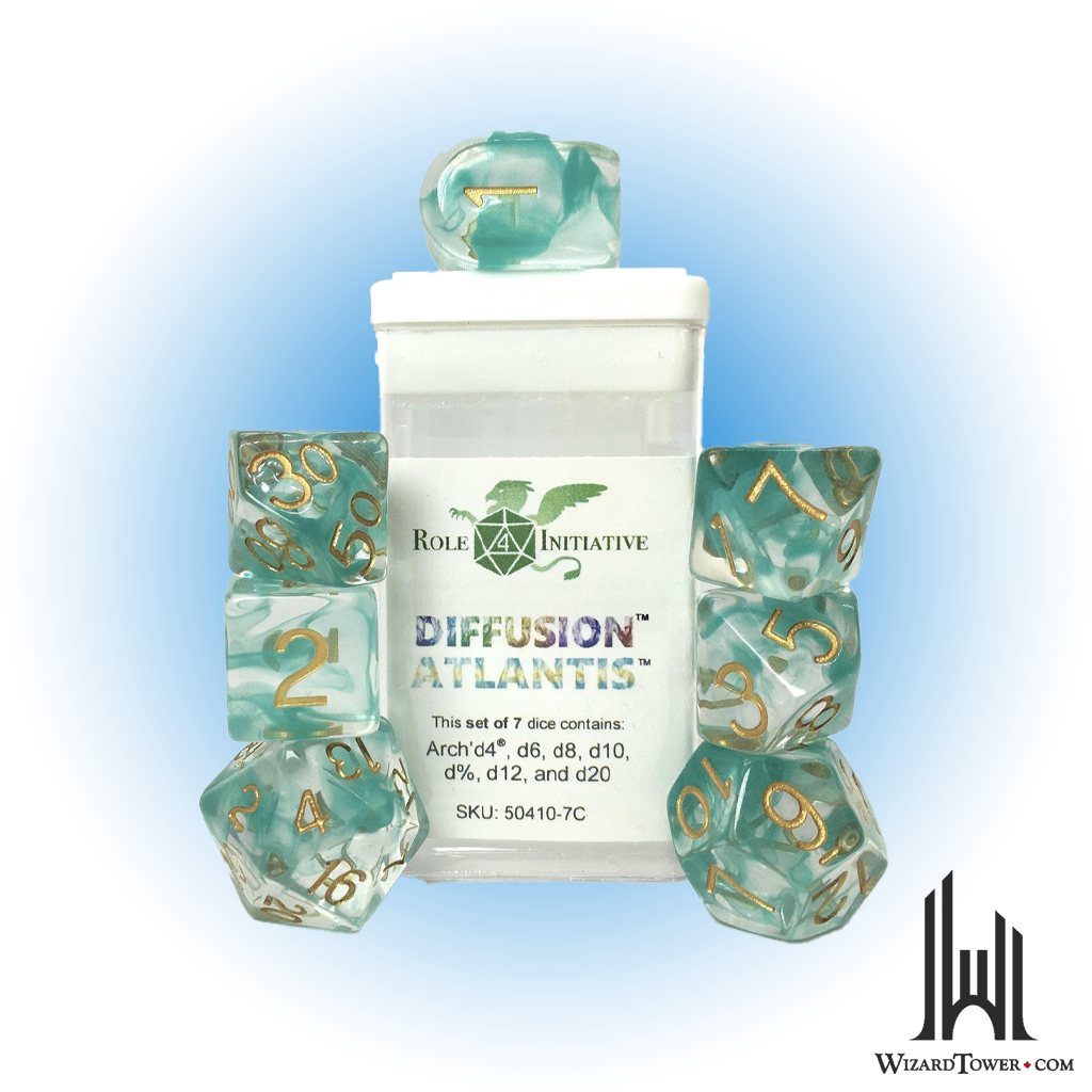 Dice Set - Atlantis 7ct
