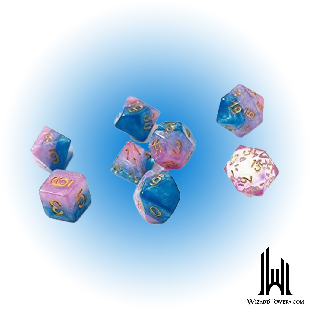 Dice Set - Semi-Translucent Baby Gummies 7ct