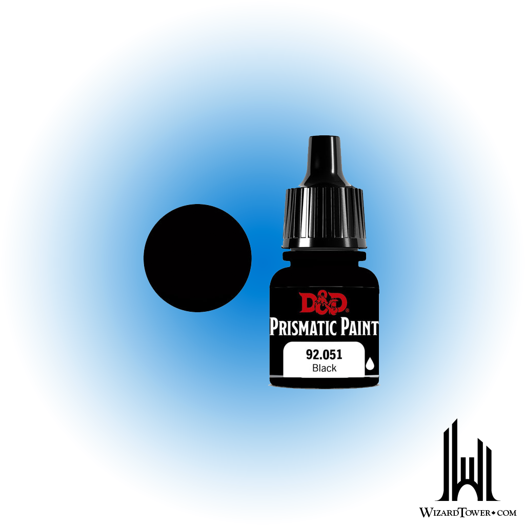 DnD Prismatic Paint Black Pudding 401 - 8ml